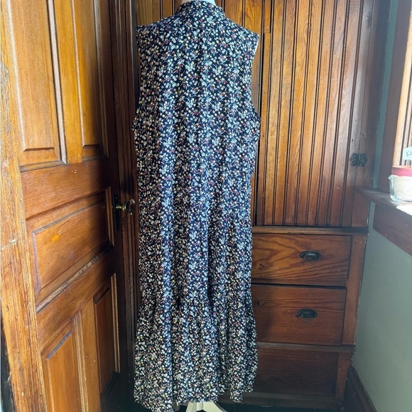 NWT Chaps Floral Midi/Maxi Dress Size 1X - Picture 4 of 10
